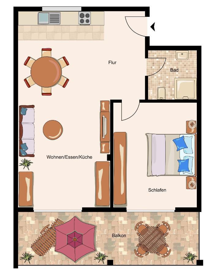 Boardinghouse Living28 Kaarst公寓式酒店 外观 照片